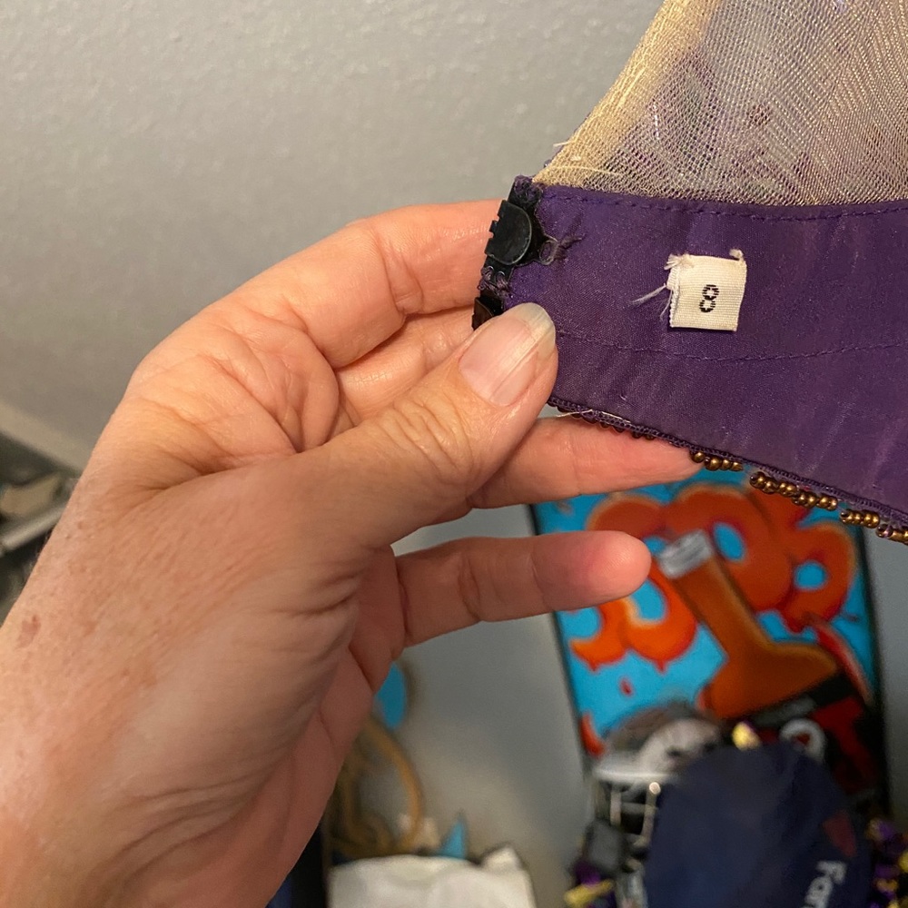 2 piece beaded dress prom or formal